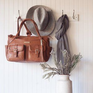 Lily Jade Elizabeth Bag in Camel & Gold